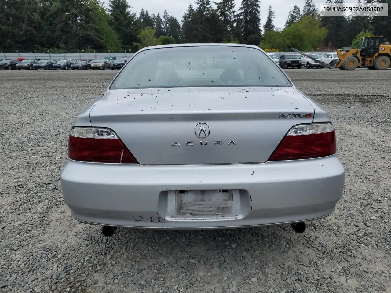 2002 Acura 3.2Tl Type-S VIN: 19UUA56902A058982 Lot: 57088105