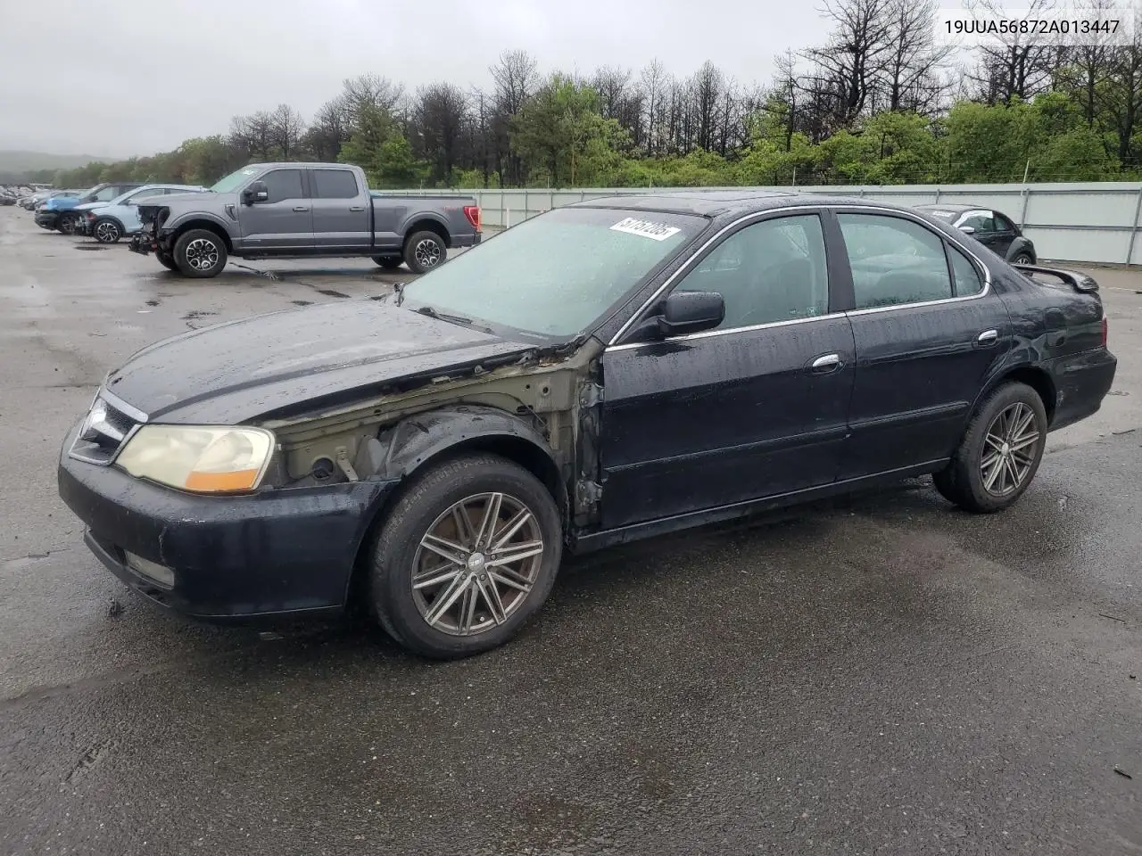 2002 Acura 3.2Tl Type-S VIN: 19UUA56872A013447 Lot: 57757205