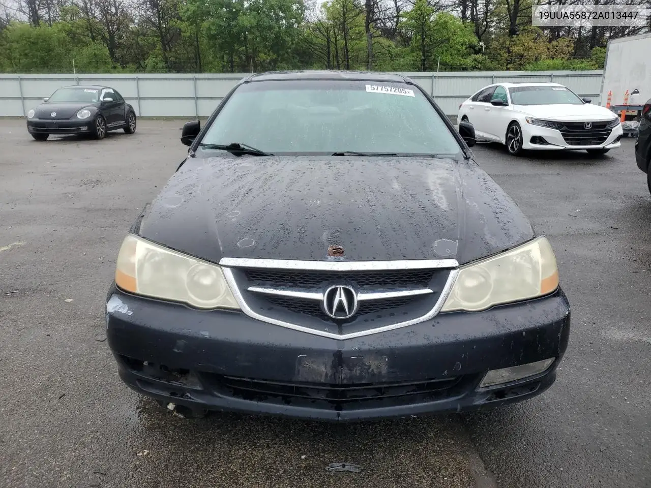 2002 Acura 3.2Tl Type-S VIN: 19UUA56872A013447 Lot: 57757205