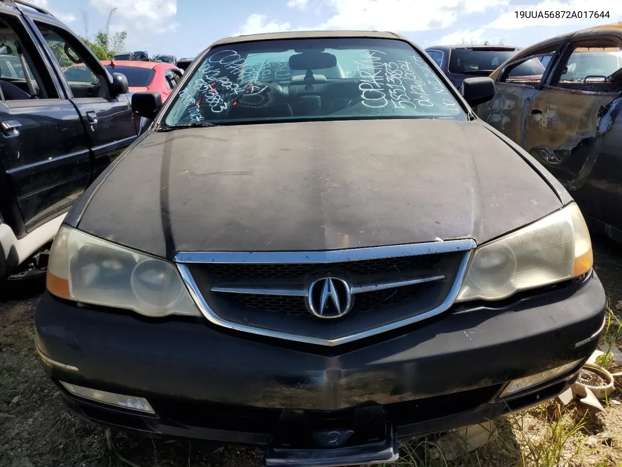 2002 Acura 3.2Tl Type-S VIN: 19UUA56872A017644 Lot: 58513883