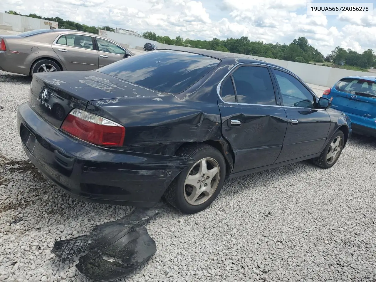 2002 Acura 3.2Tl VIN: 19UUA56672A056278 Lot: 59006905