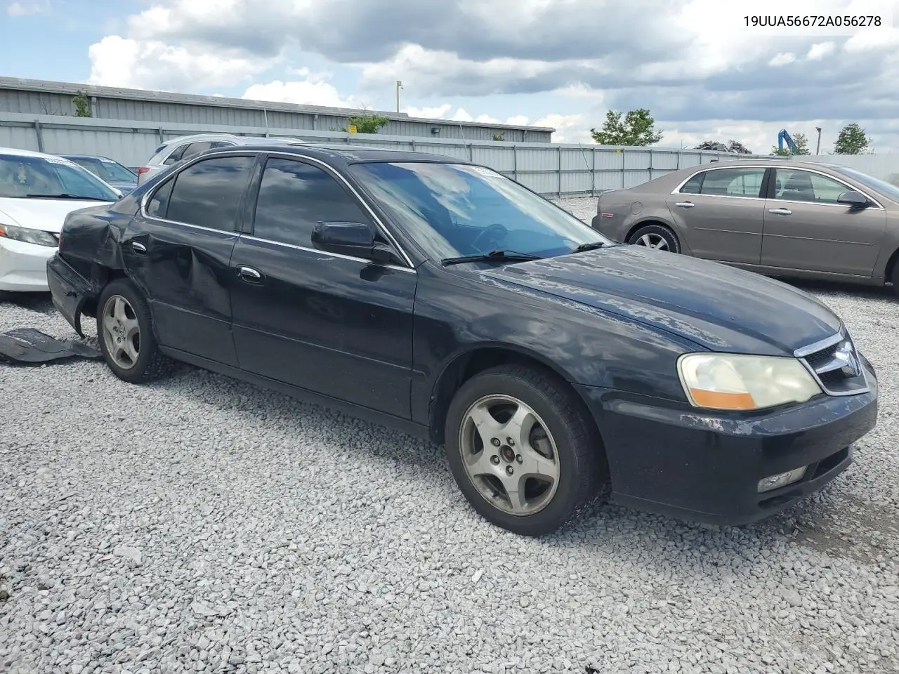 2002 Acura 3.2Tl VIN: 19UUA56672A056278 Lot: 59006905