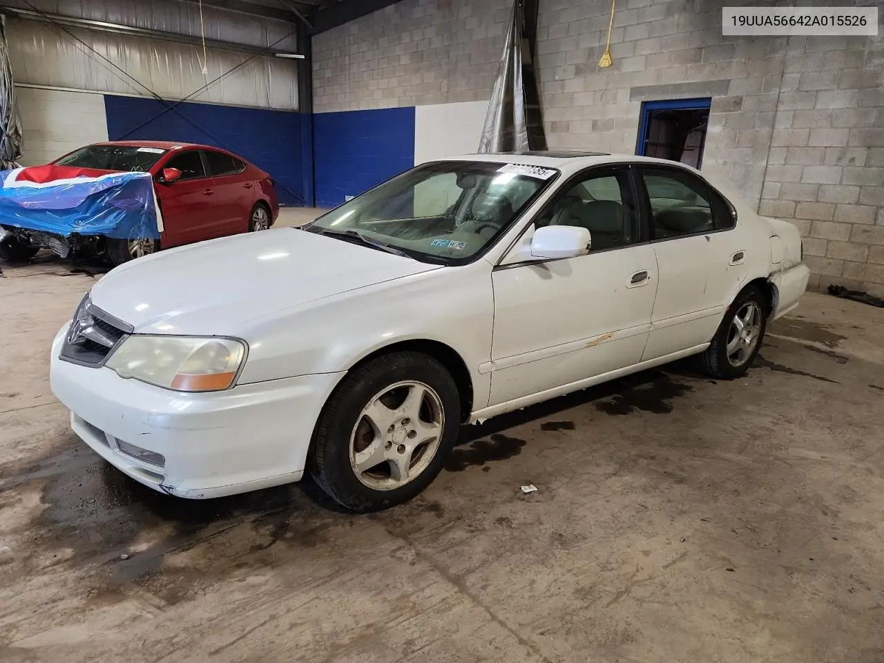 2002 Acura 3.2Tl VIN: 19UUA56642A015526 Lot: 60052385