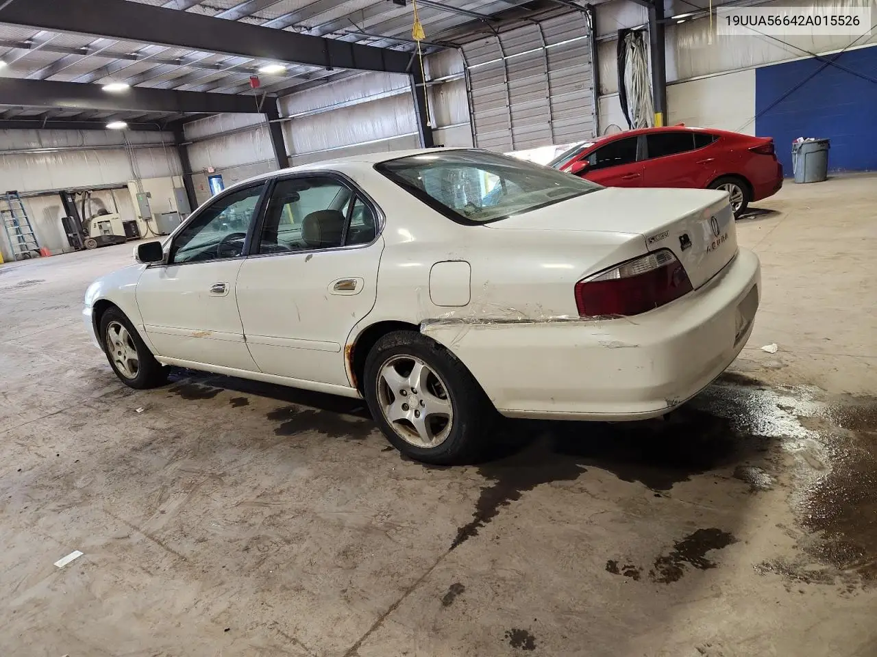 2002 Acura 3.2Tl VIN: 19UUA56642A015526 Lot: 60052385