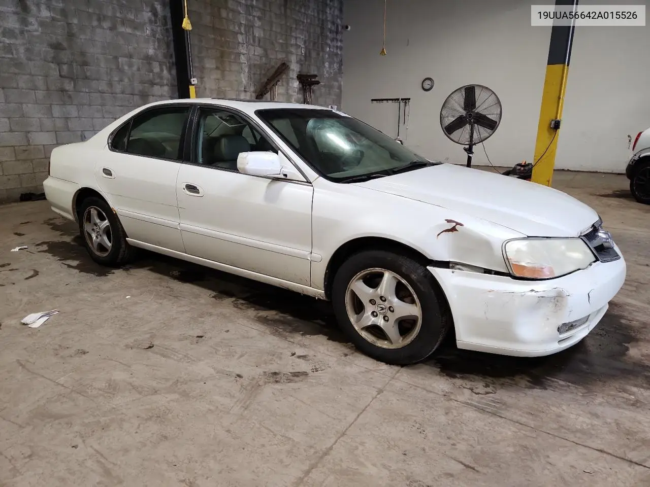 2002 Acura 3.2Tl VIN: 19UUA56642A015526 Lot: 60052385