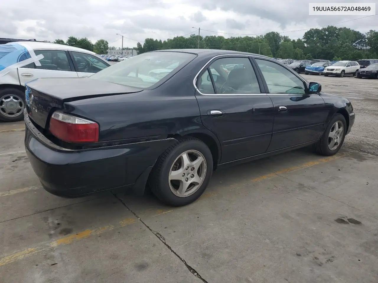 2002 Acura 3.2Tl VIN: 19UUA56672A048469 Lot: 60398665