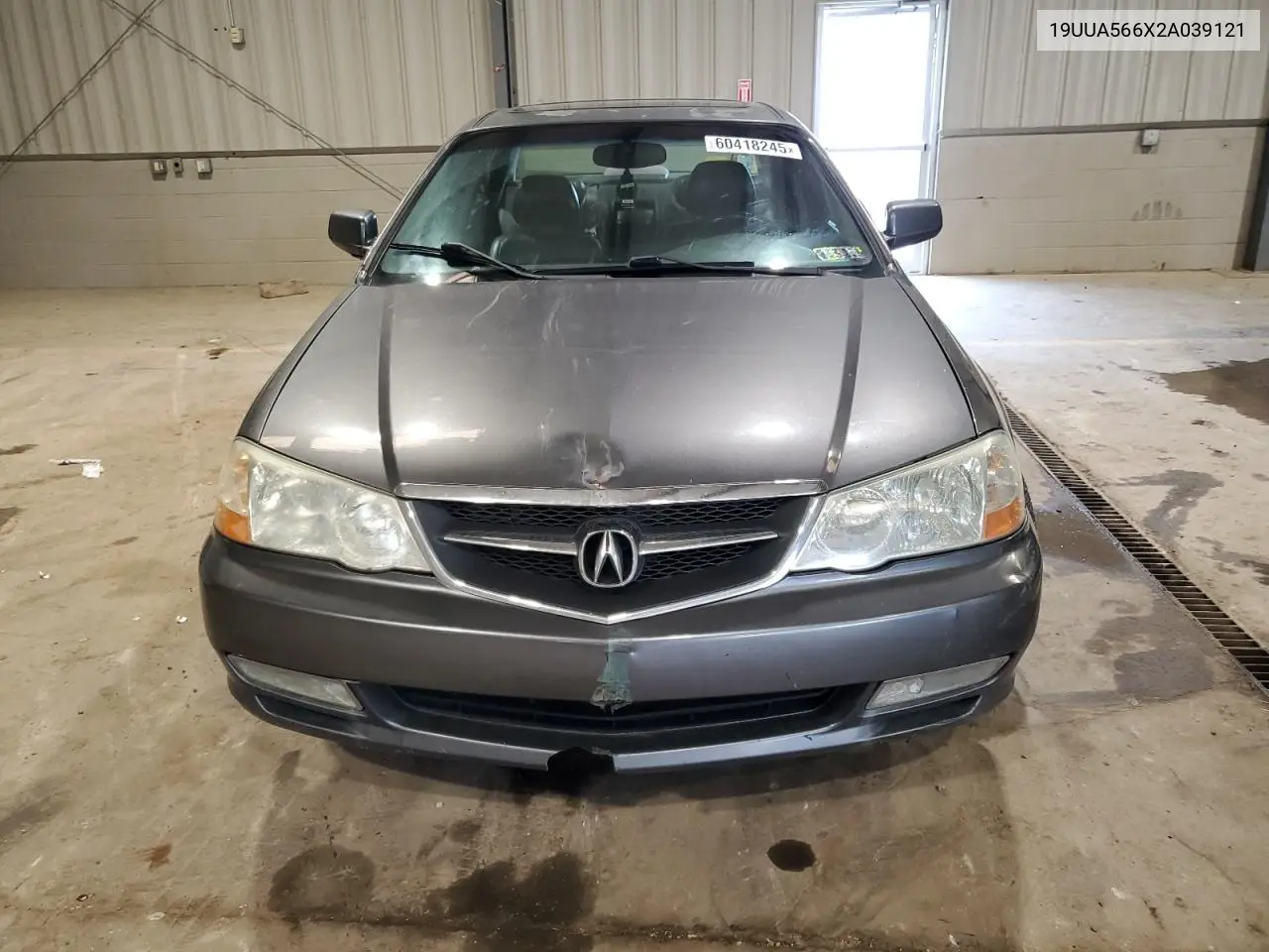 2002 Acura 3.2Tl VIN: 19UUA566X2A039121 Lot: 60418245