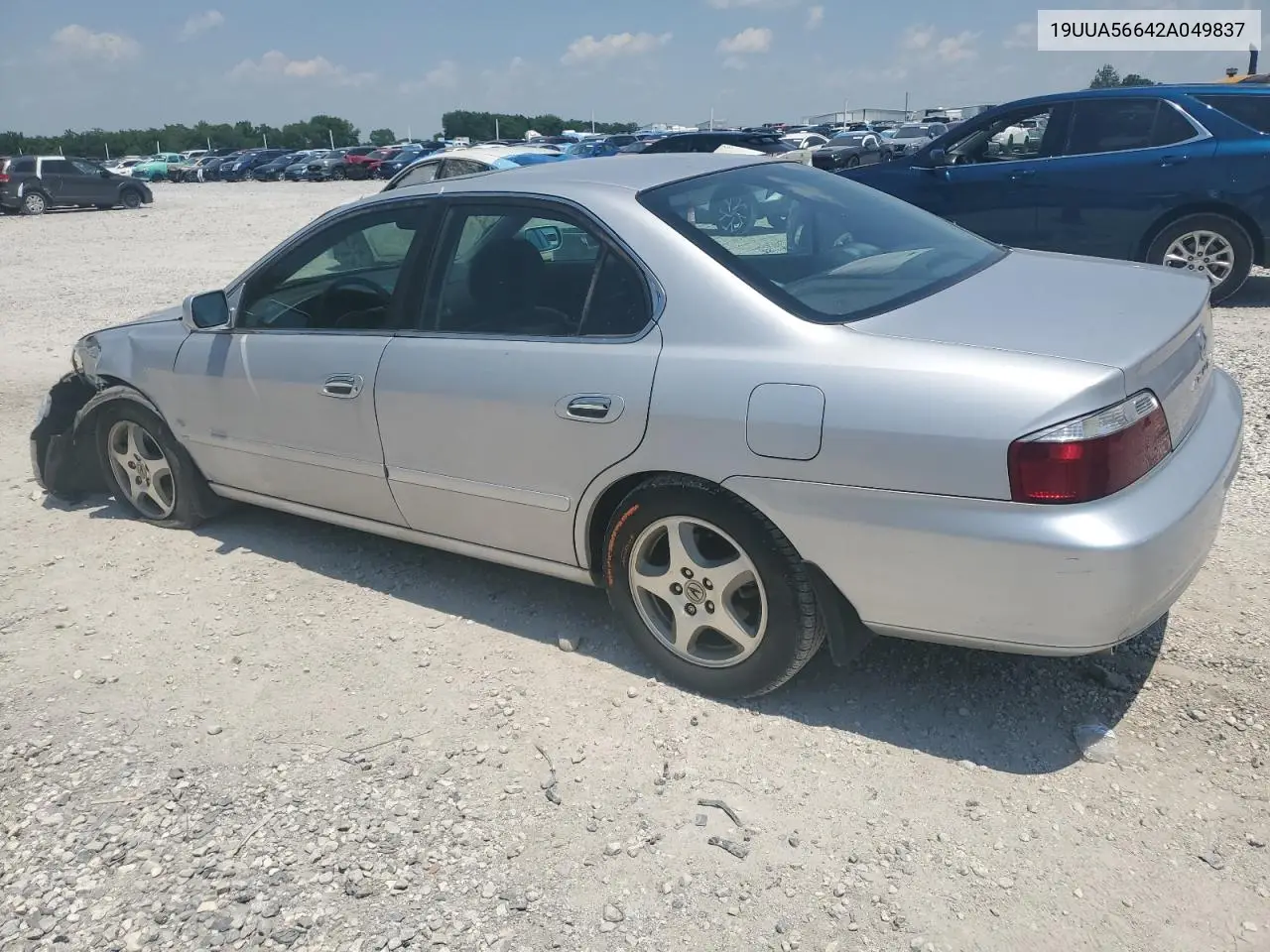 2002 Acura 3.2Tl VIN: 19UUA56642A049837 Lot: 60558125