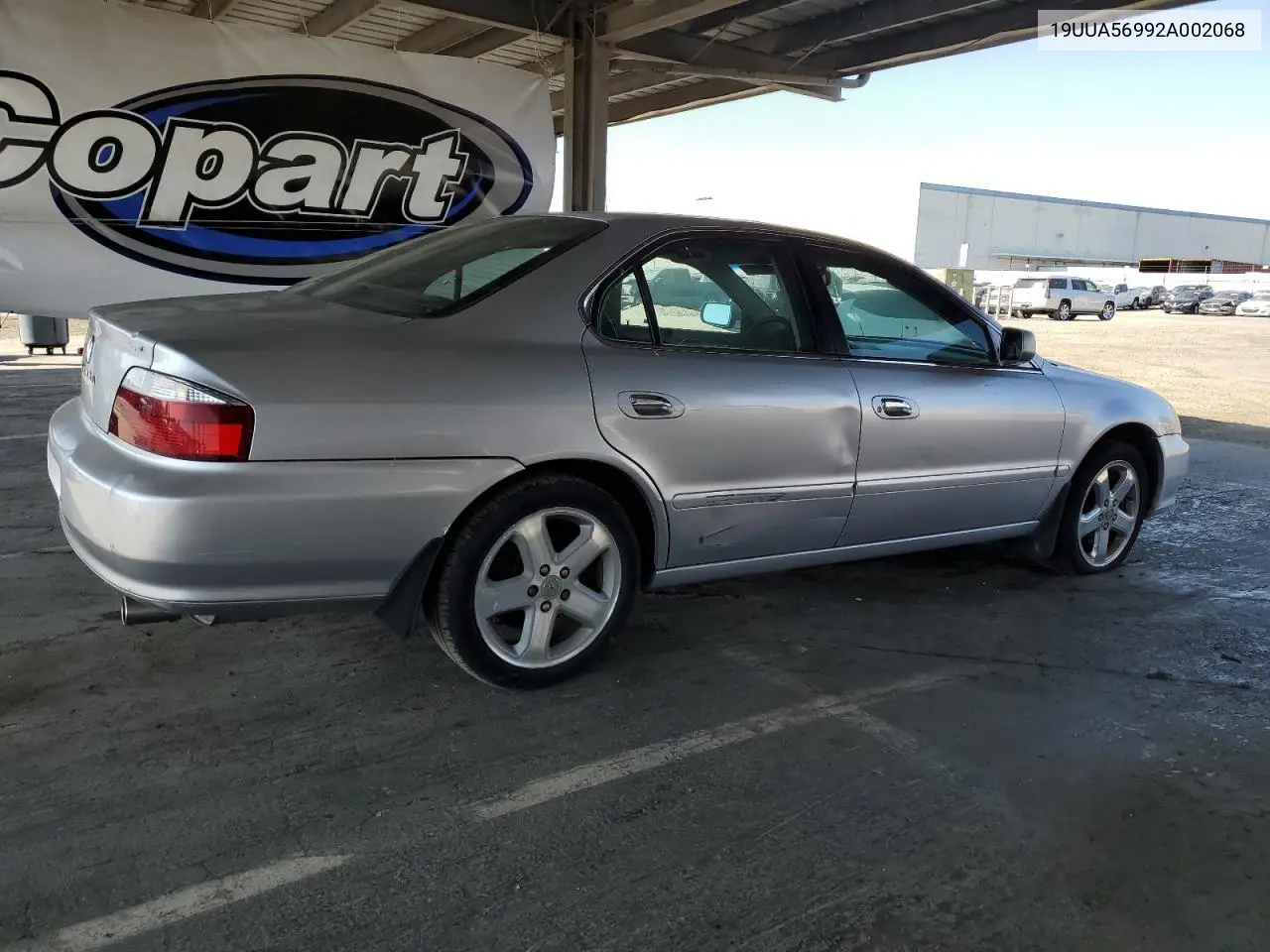 2002 Acura 3.2Tl Type-S VIN: 19UUA56992A002068 Lot: 61966005