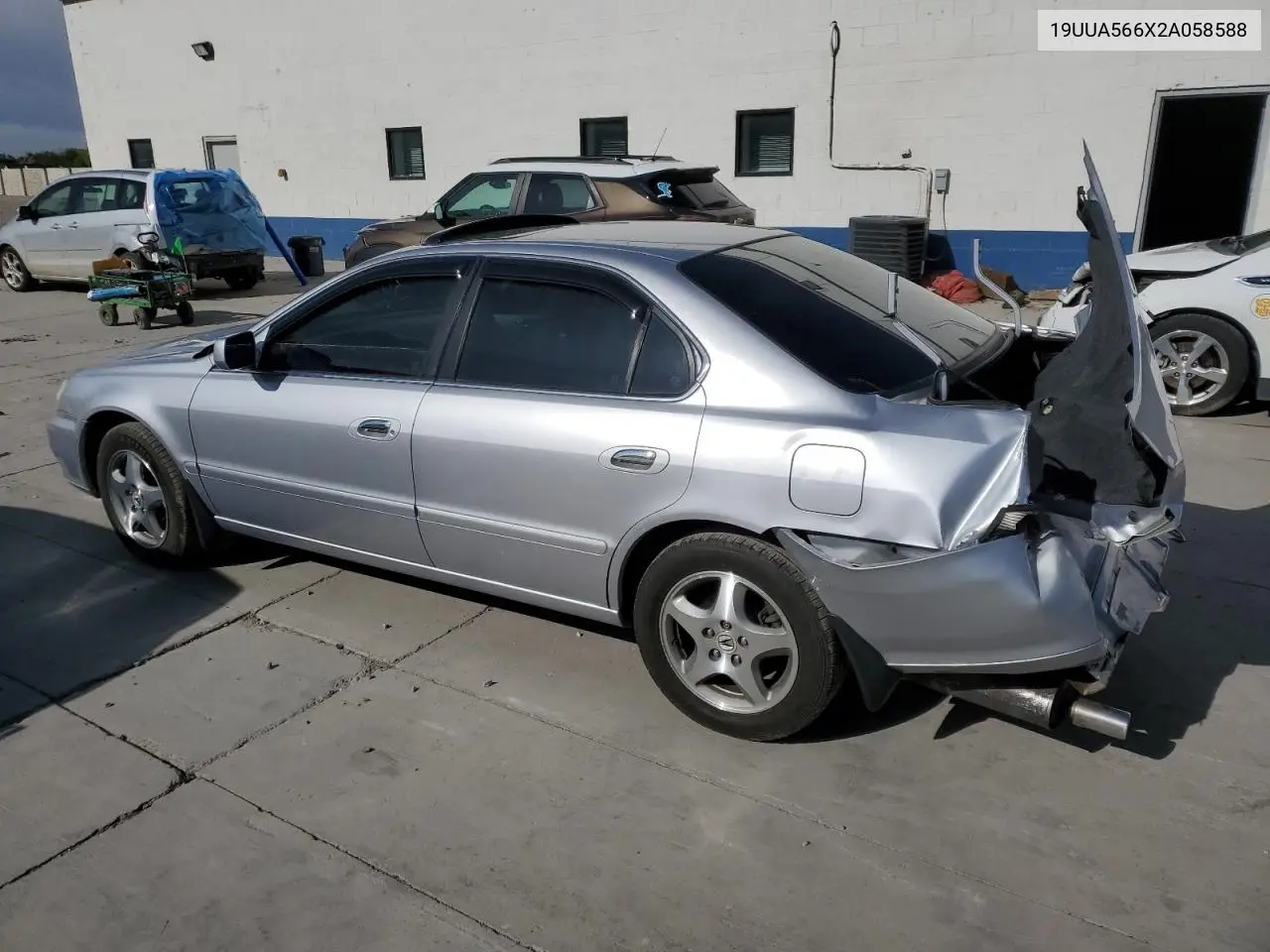 2002 Acura 3.2Tl VIN: 19UUA566X2A058588 Lot: 62114575