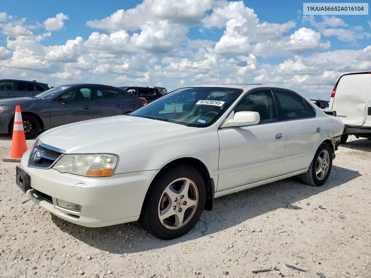 2002 Acura 3.2Tl VIN: 19UUA56652A016104 Lot: 62420295