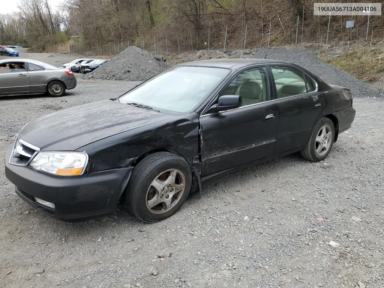 2003 Acura 3.2Tl VIN: 19UUA56713A004106 Lot: 53227845