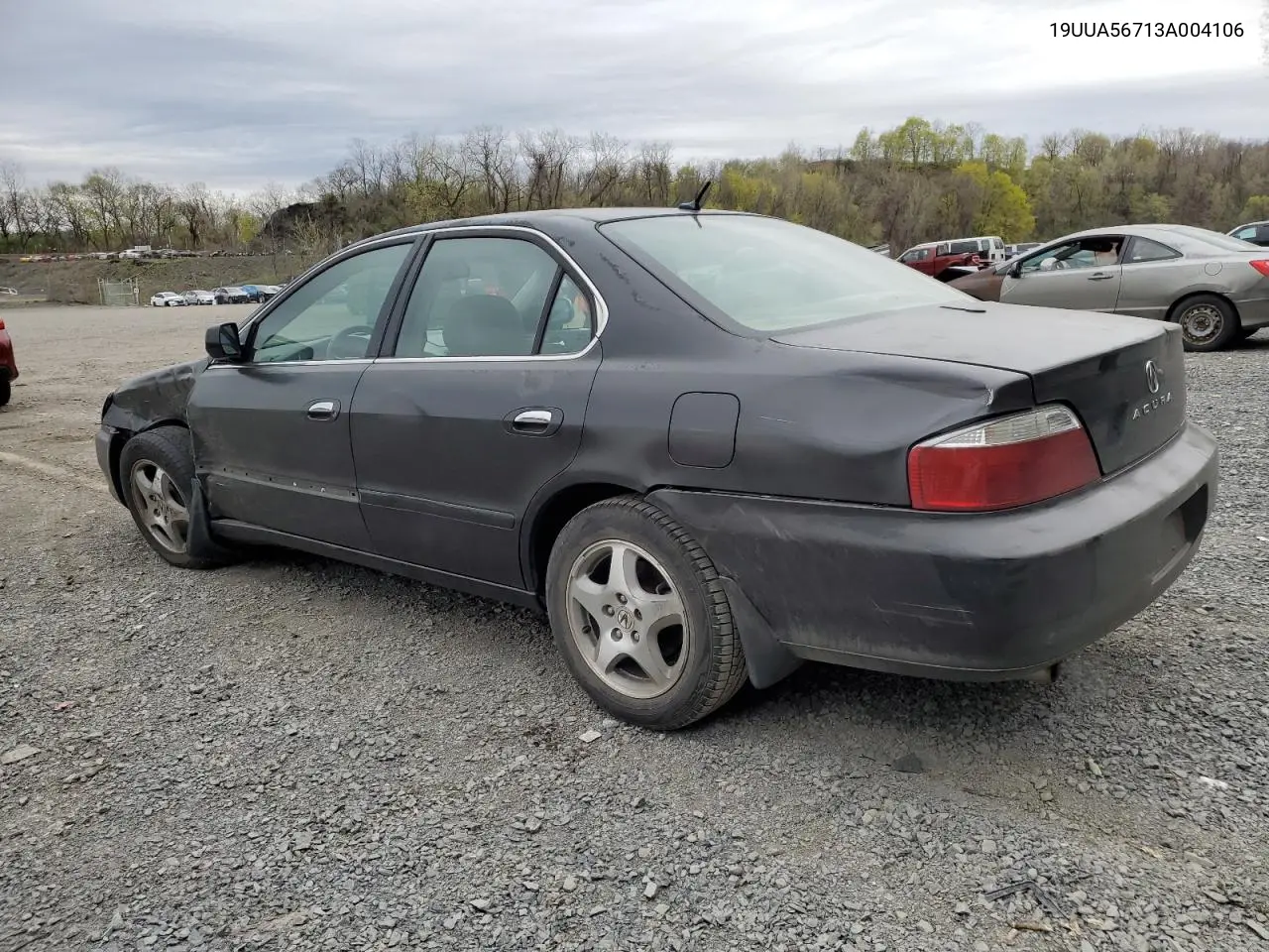 2003 Acura 3.2Tl VIN: 19UUA56713A004106 Lot: 53227845