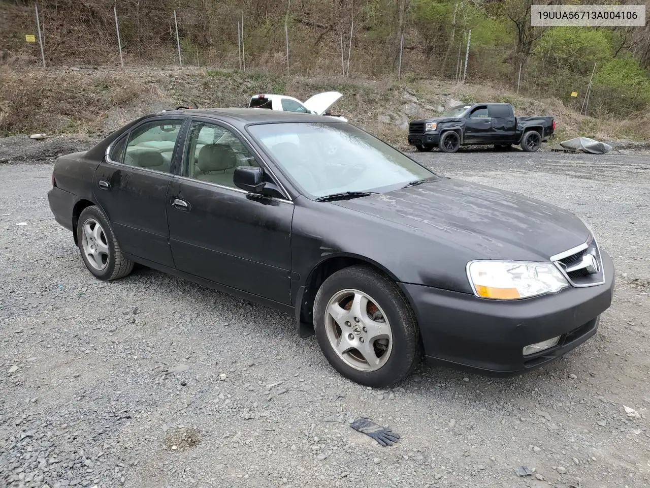 2003 Acura 3.2Tl VIN: 19UUA56713A004106 Lot: 53227845