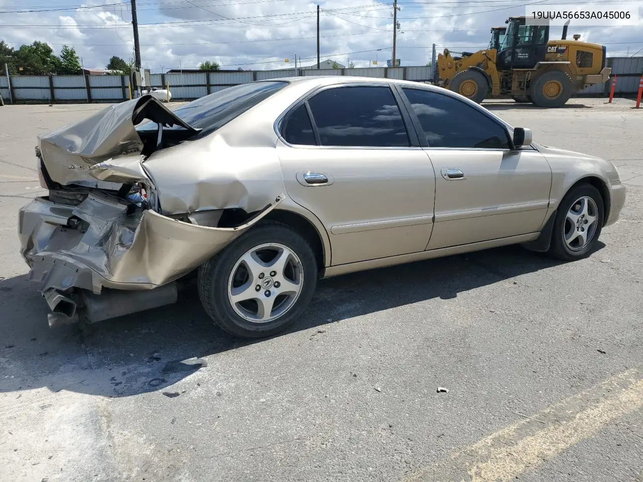 2003 Acura 3.2Tl VIN: 19UUA56653A045006 Lot: 56993555
