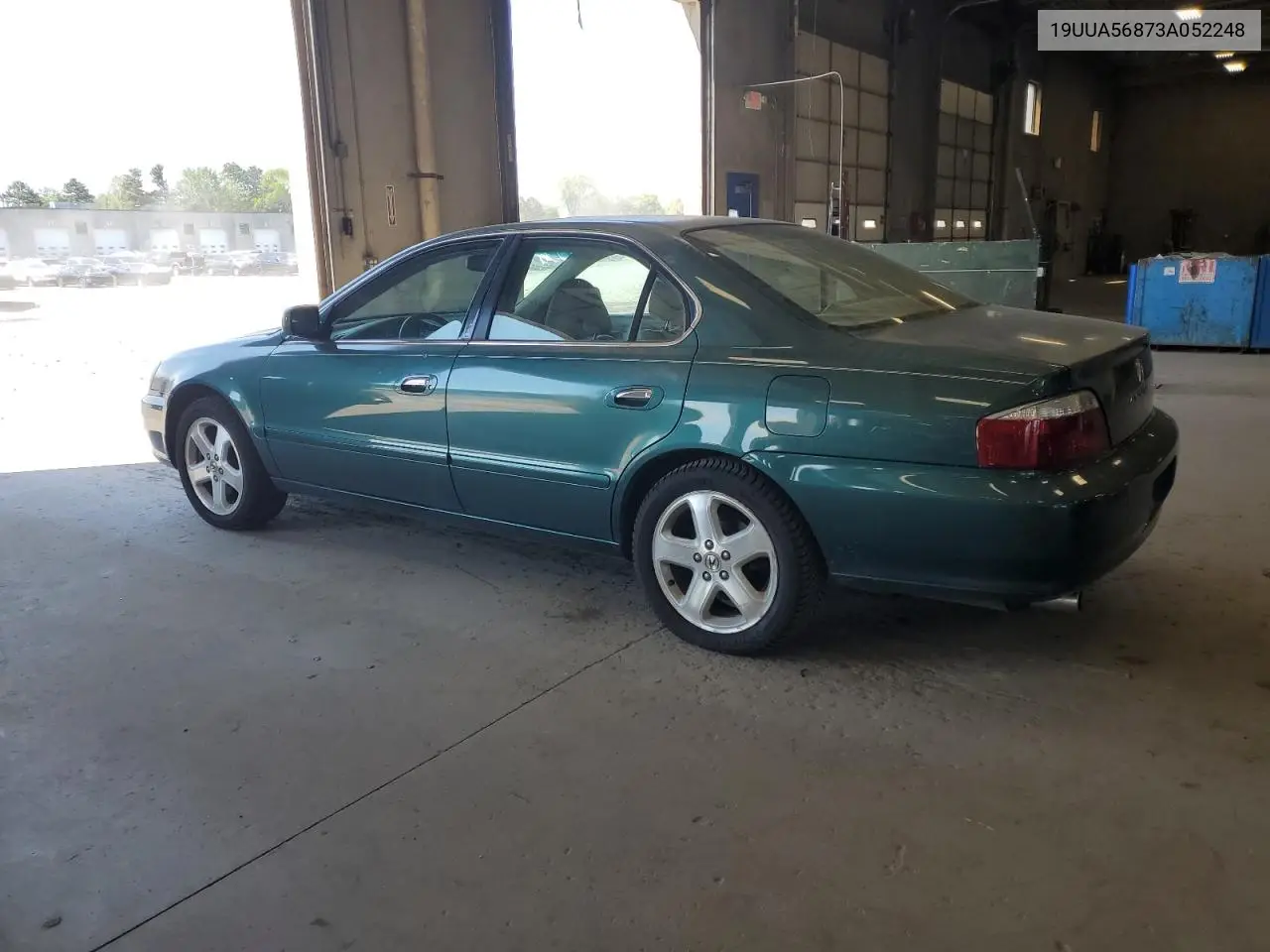 2003 Acura 3.2Tl Type-S VIN: 19UUA56873A052248 Lot: 57102405