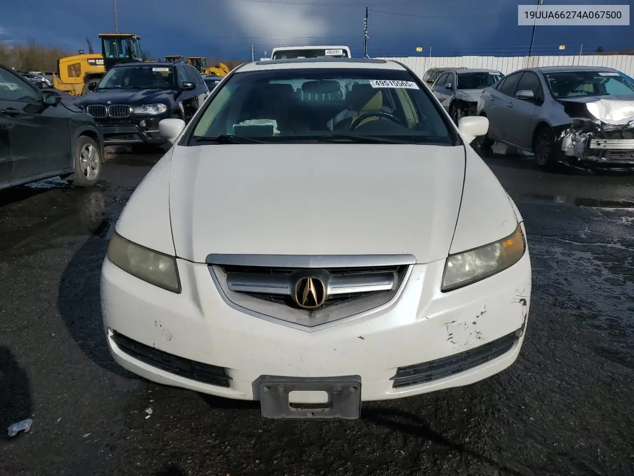 2004 Acura Tl VIN: 19UUA66274A067500 Lot: 49515565