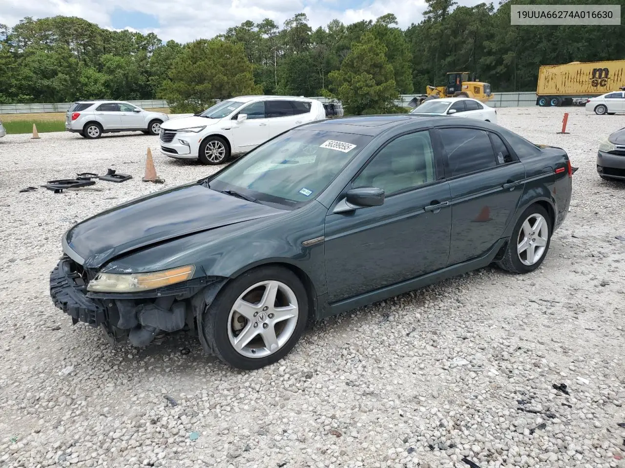 2004 Acura Tl VIN: 19UUA66274A016630 Lot: 56399595