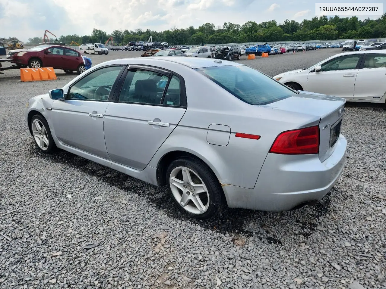 2004 Acura Tl VIN: 19UUA65544A027287 Lot: 62422335