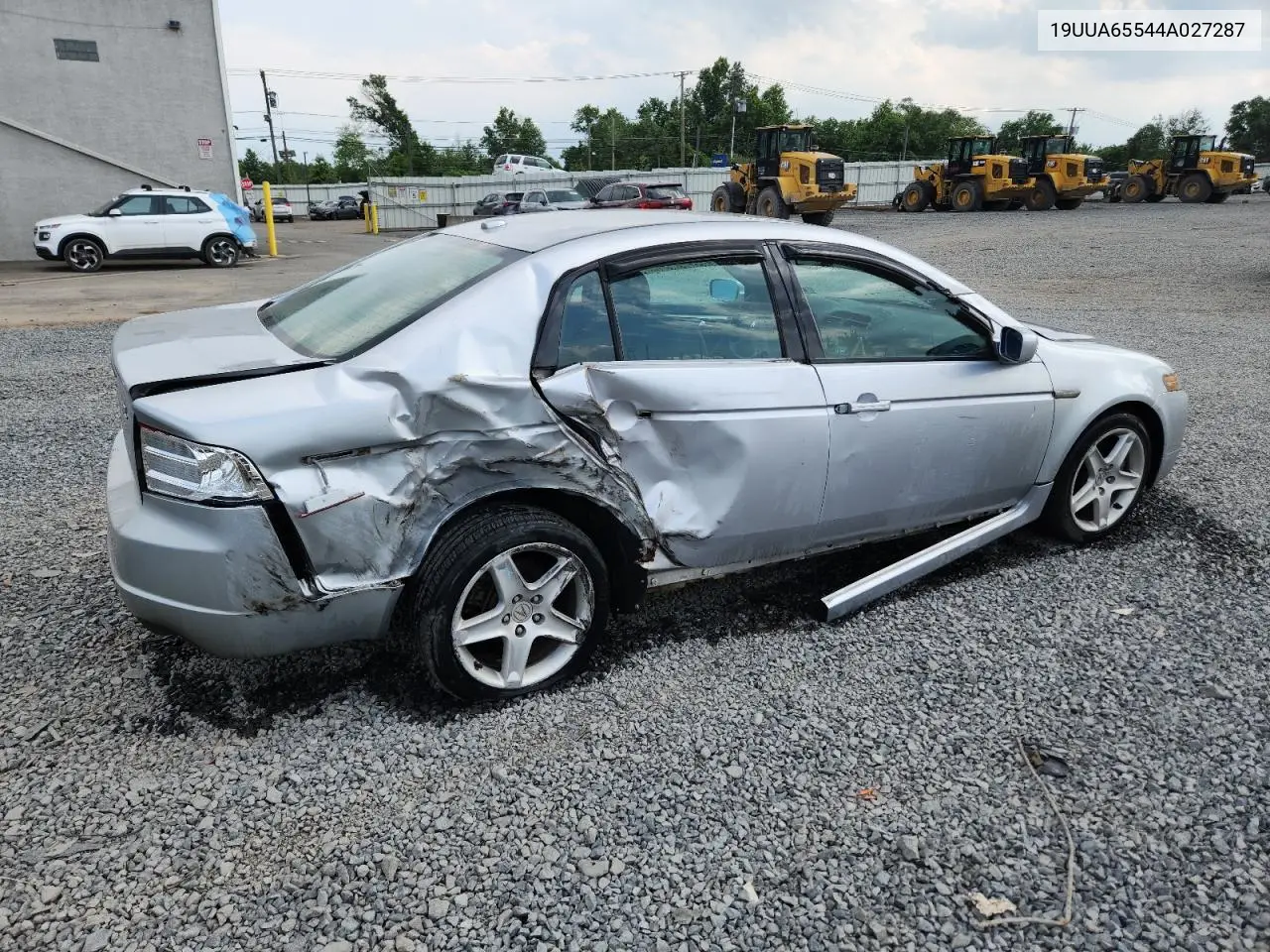 2004 Acura Tl VIN: 19UUA65544A027287 Lot: 62422335