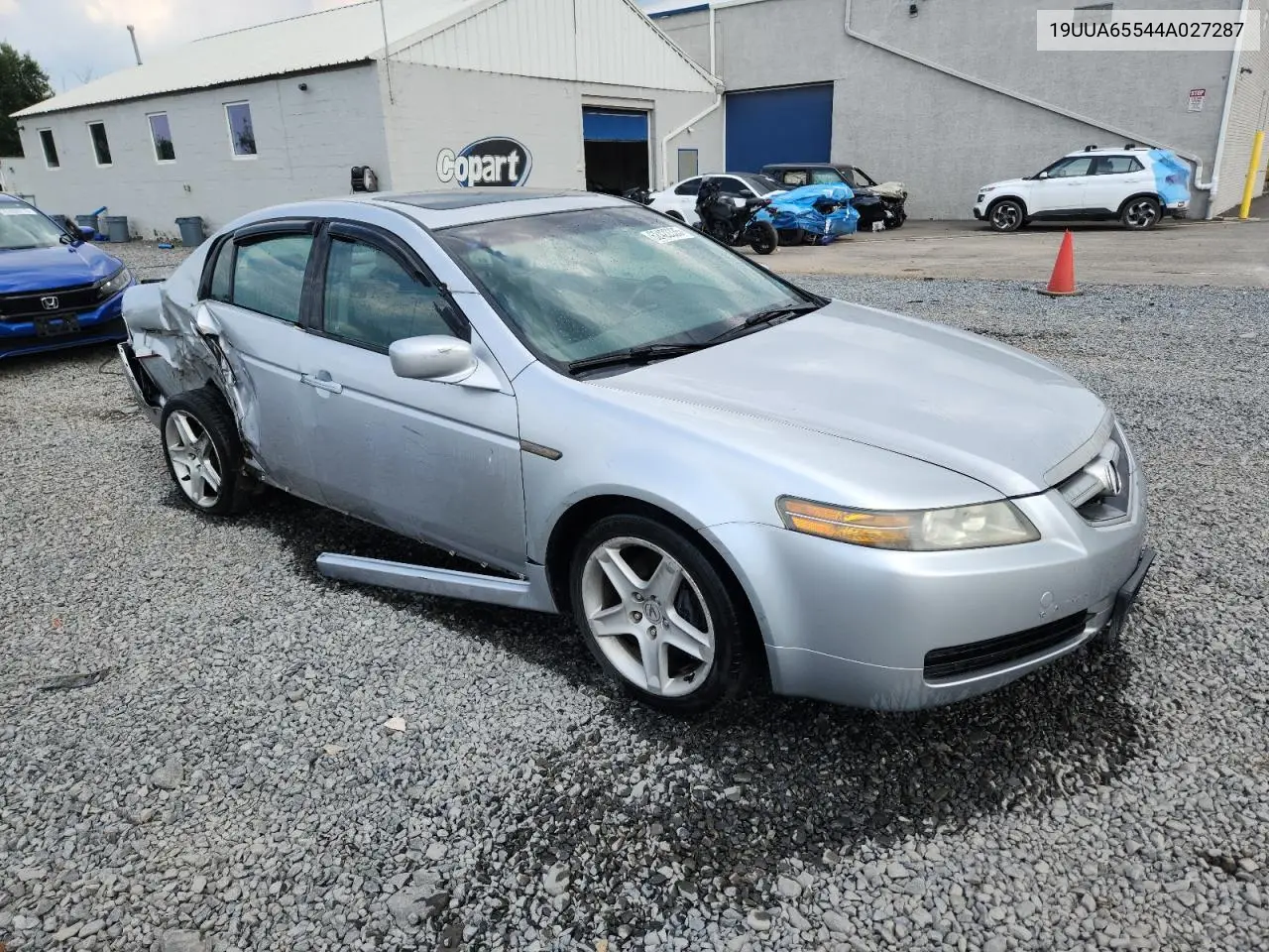2004 Acura Tl VIN: 19UUA65544A027287 Lot: 62422335