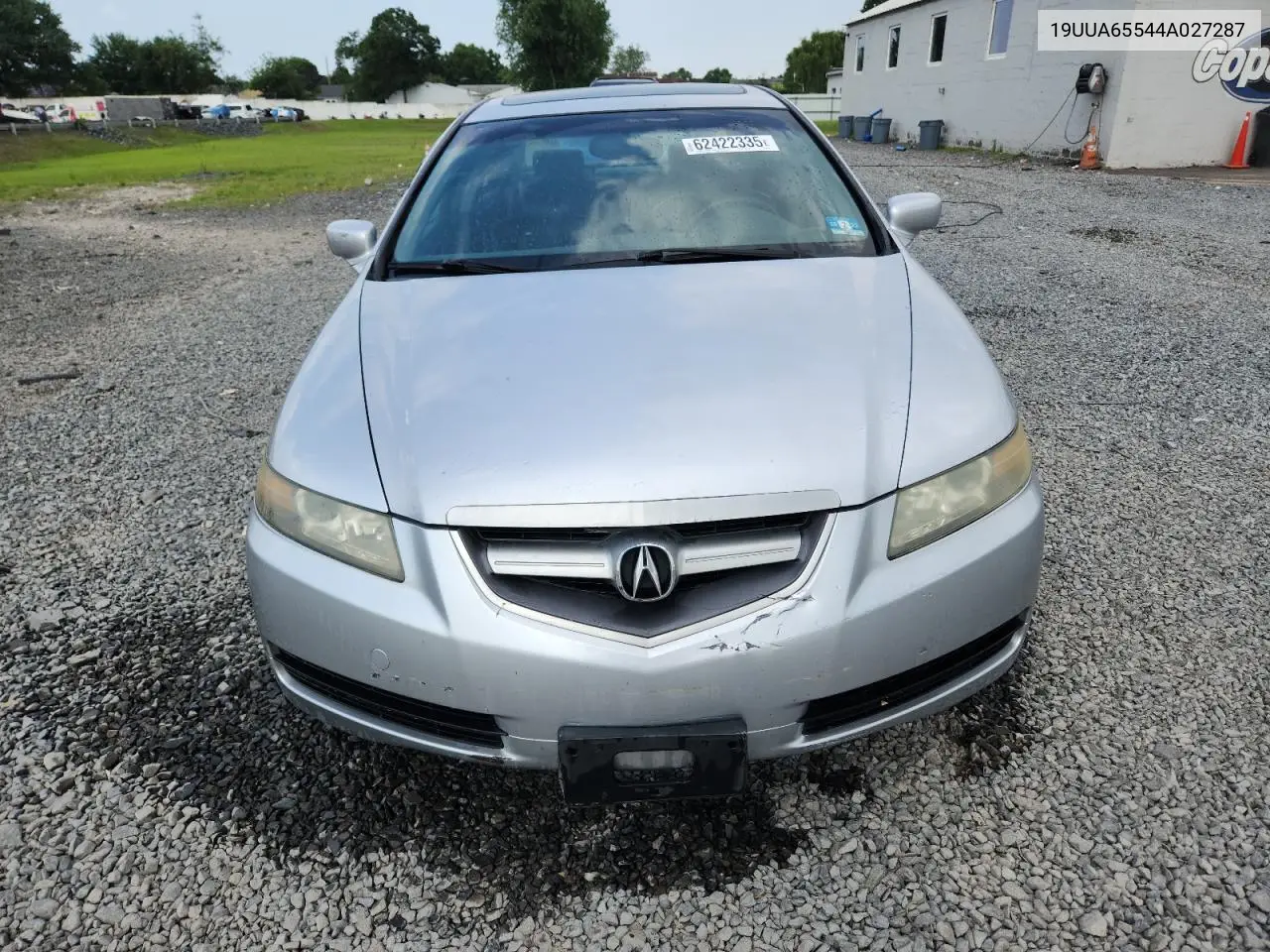 2004 Acura Tl VIN: 19UUA65544A027287 Lot: 62422335