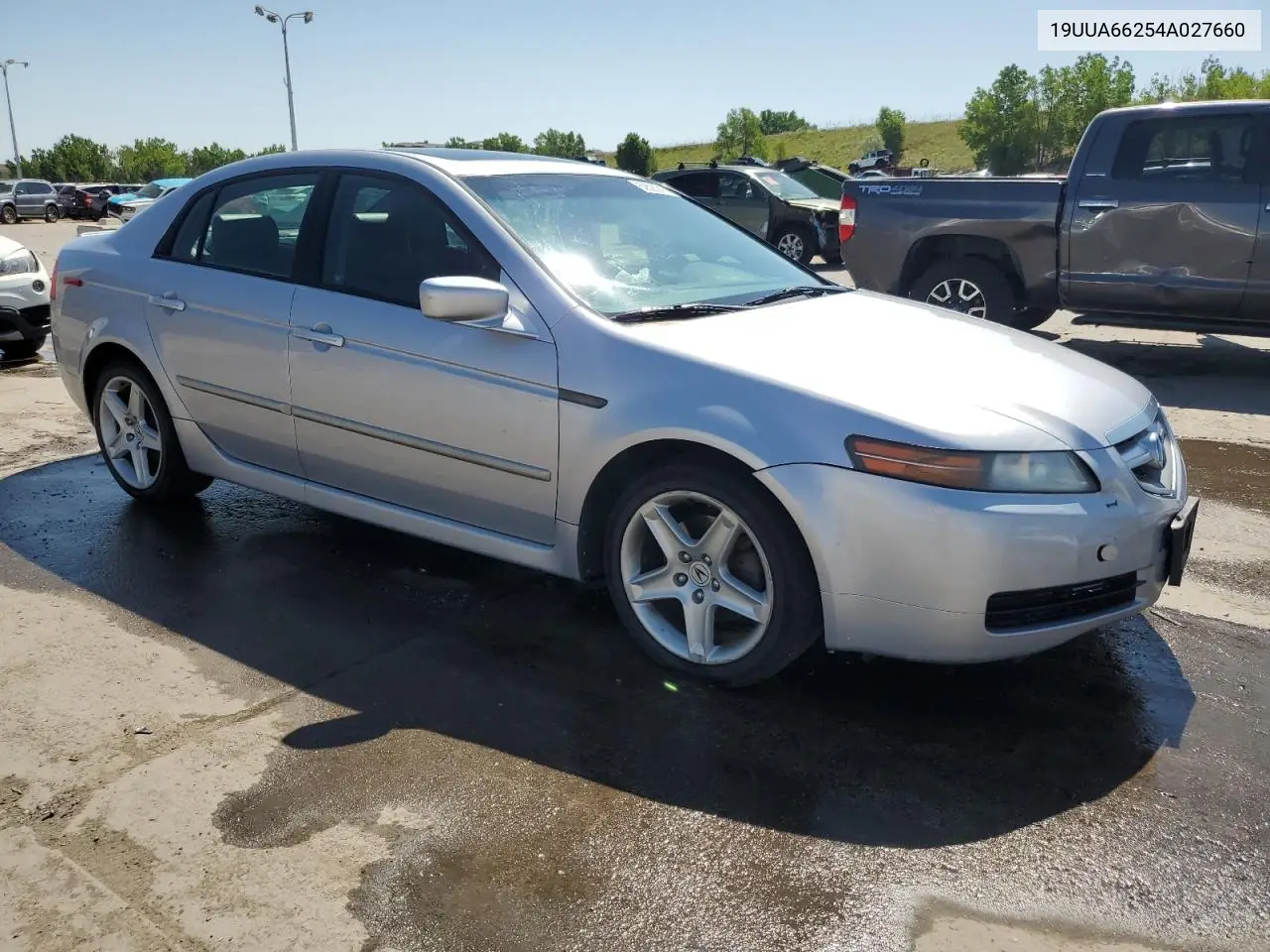 2004 Acura Tl VIN: 19UUA66254A027660 Lot: 62523015