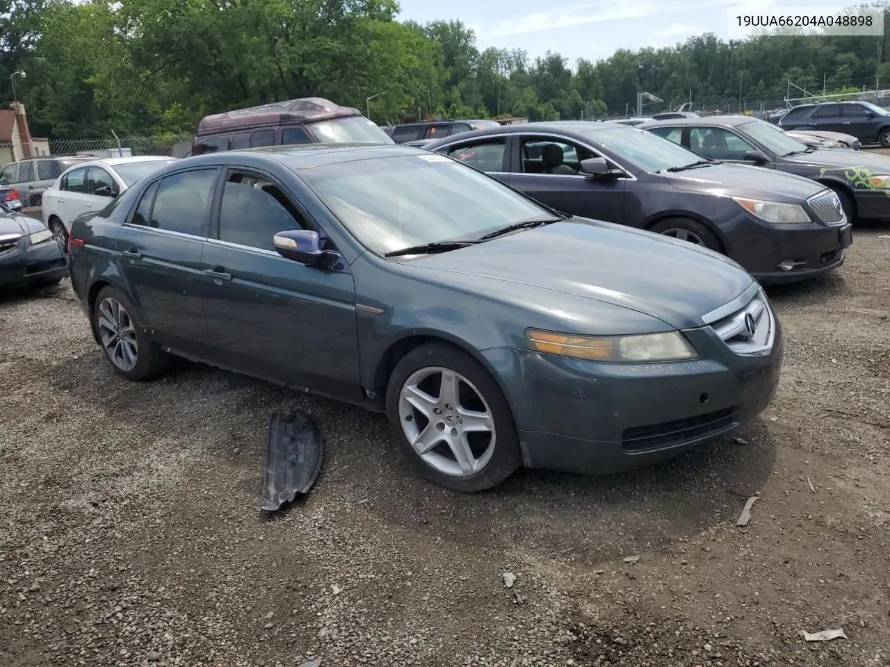 2004 Acura Tl VIN: 19UUA66204A048898 Lot: 62689125