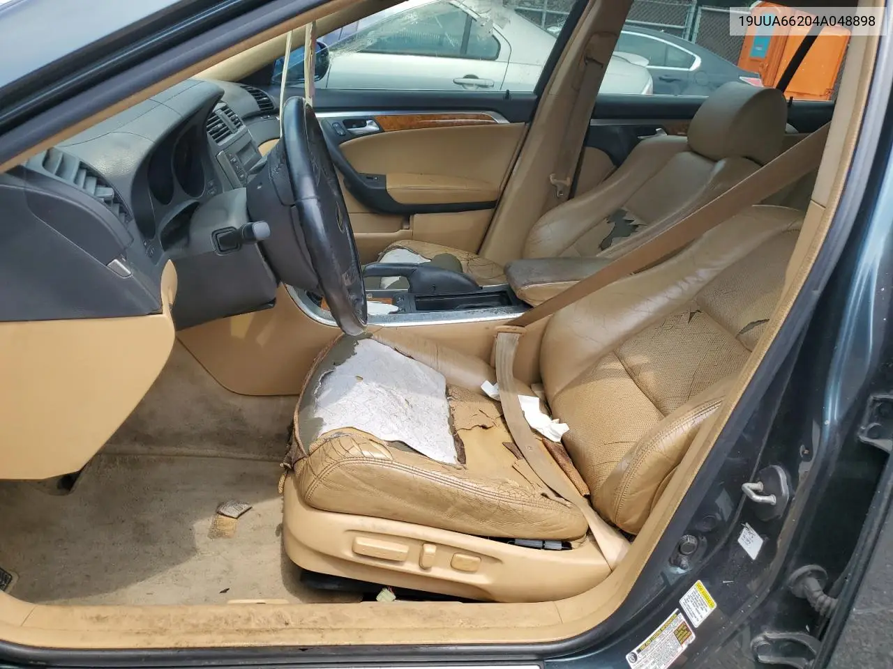 2004 Acura Tl VIN: 19UUA66204A048898 Lot: 62689125