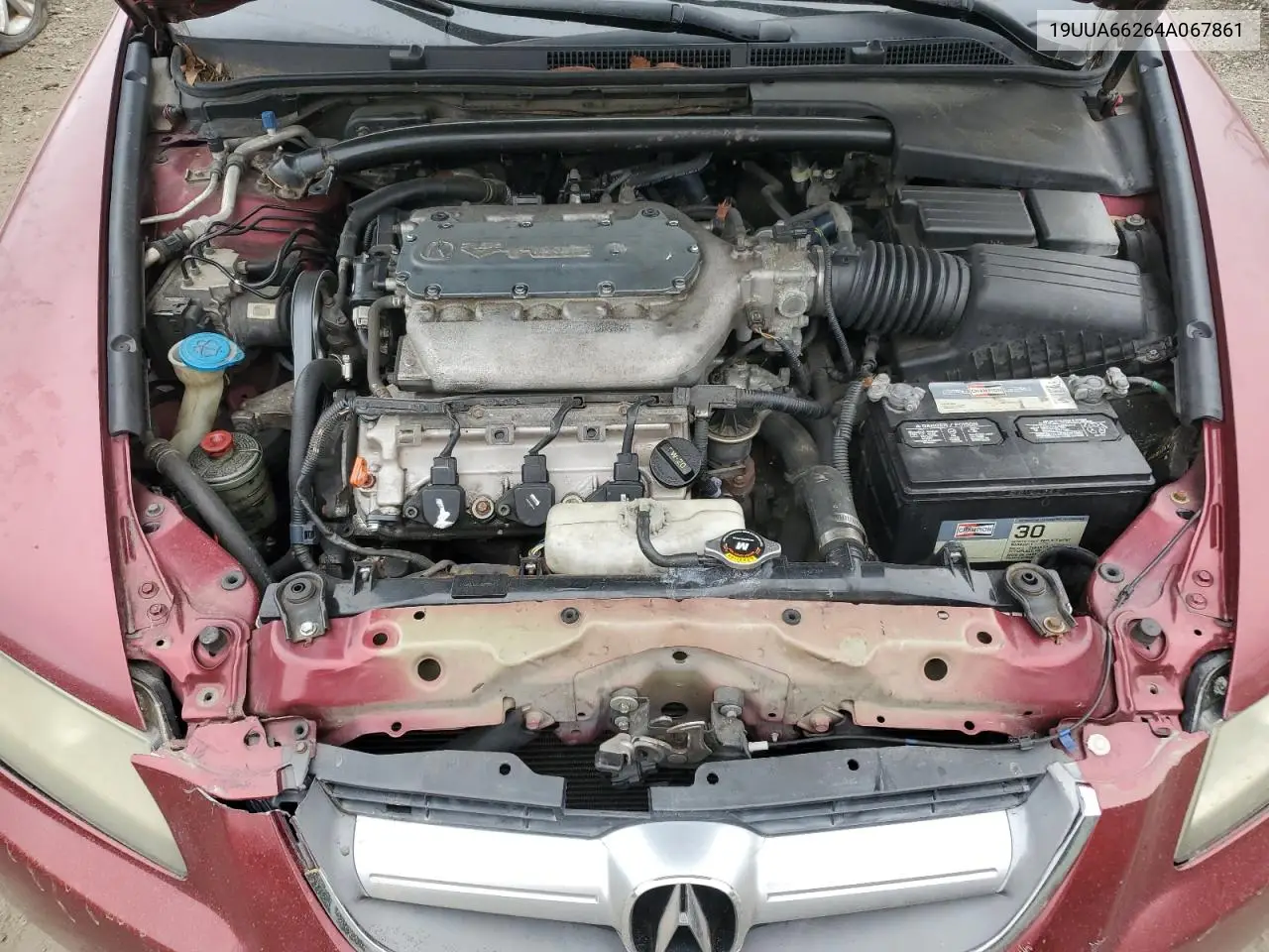 2004 Acura Tl VIN: 19UUA66264A067861 Lot: 62689785