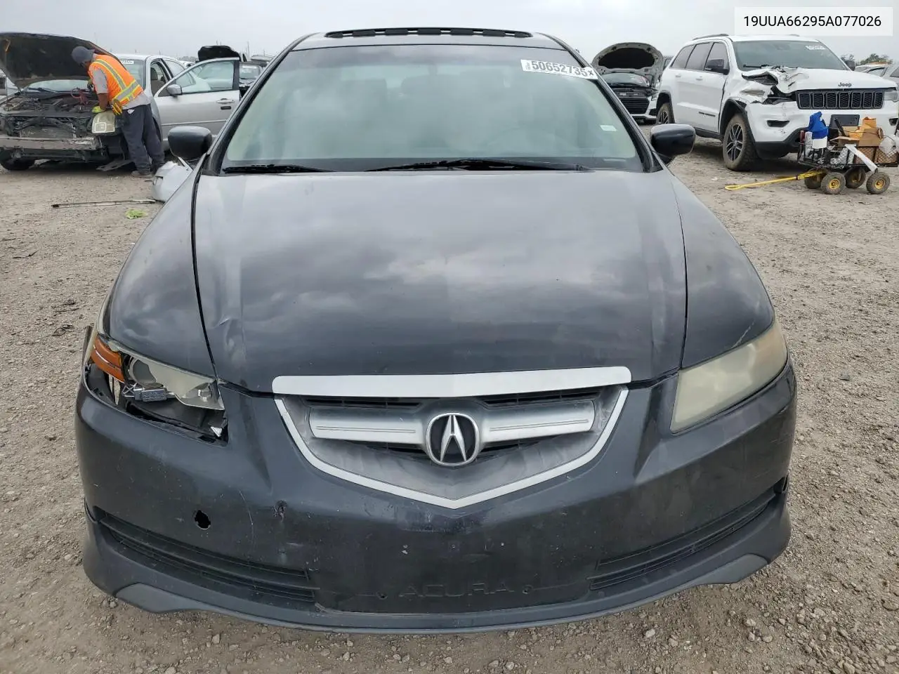2005 Acura Tl VIN: 19UUA66295A077026 Lot: 50652735