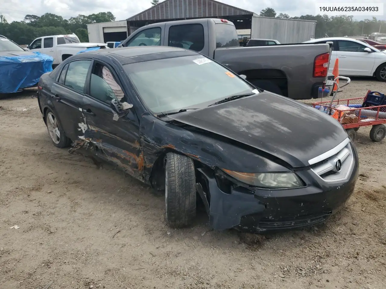 2005 Acura Tl VIN: 19UUA66235A034933 Lot: 53991415