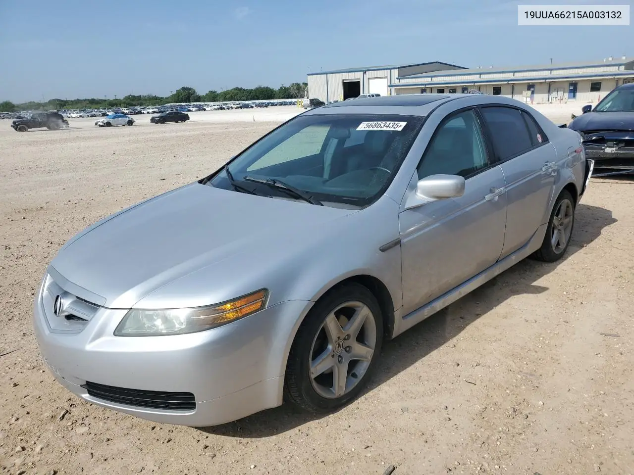 2005 Acura Tl VIN: 19UUA66215A003132 Lot: 56863435