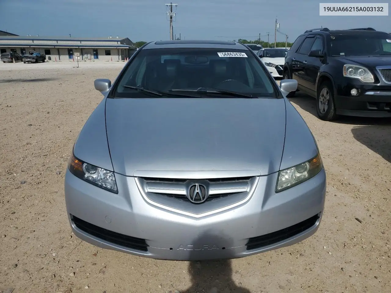 2005 Acura Tl VIN: 19UUA66215A003132 Lot: 56863435