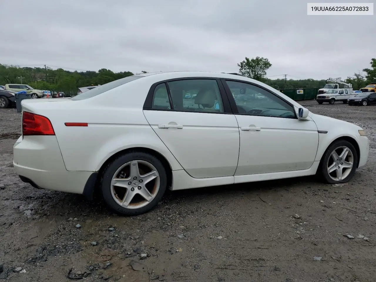 2005 Acura Tl VIN: 19UUA66225A072833 Lot: 57150615