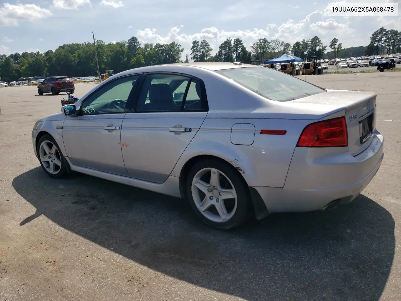 2005 Acura Tl VIN: 19UUA662X5A068478 Lot: 61725275
