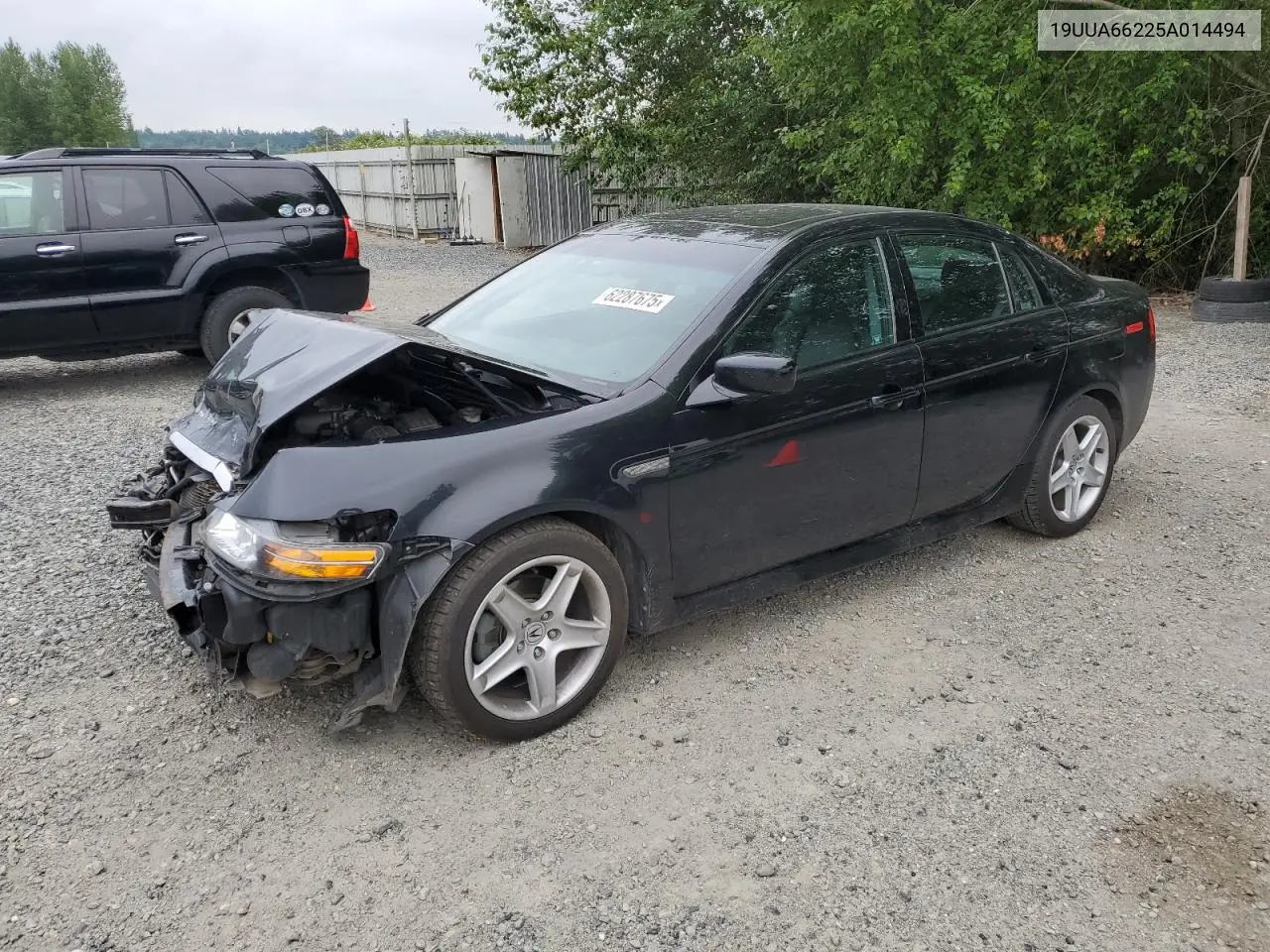 2005 Acura Tl VIN: 19UUA66225A014494 Lot: 62287675
