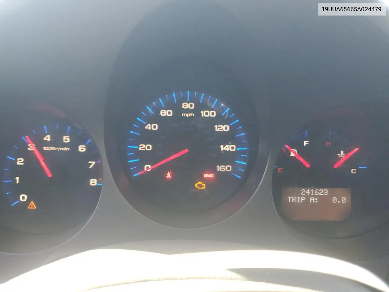2005 Acura Tl VIN: 19UUA65665A024479 Lot: 62421495