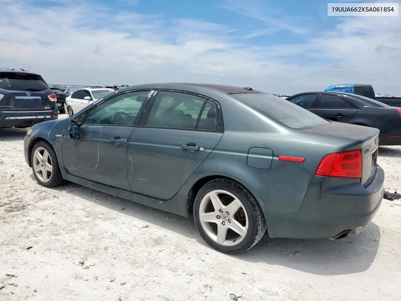 2005 Acura Tl VIN: 19UUA662X5A061854 Lot: 65786685
