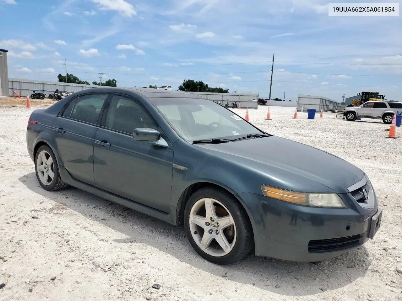 2005 Acura Tl VIN: 19UUA662X5A061854 Lot: 65786685