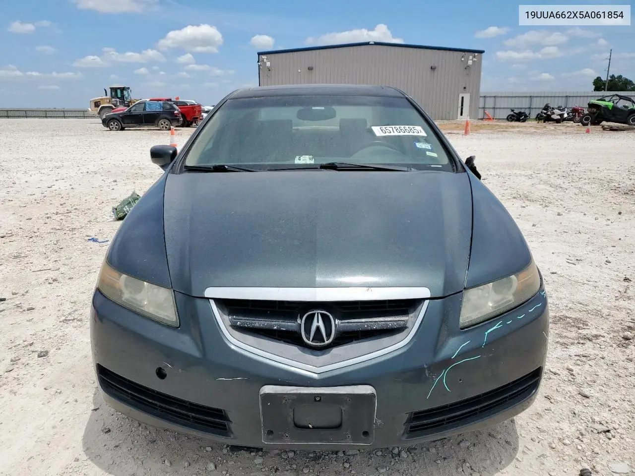 2005 Acura Tl VIN: 19UUA662X5A061854 Lot: 65786685