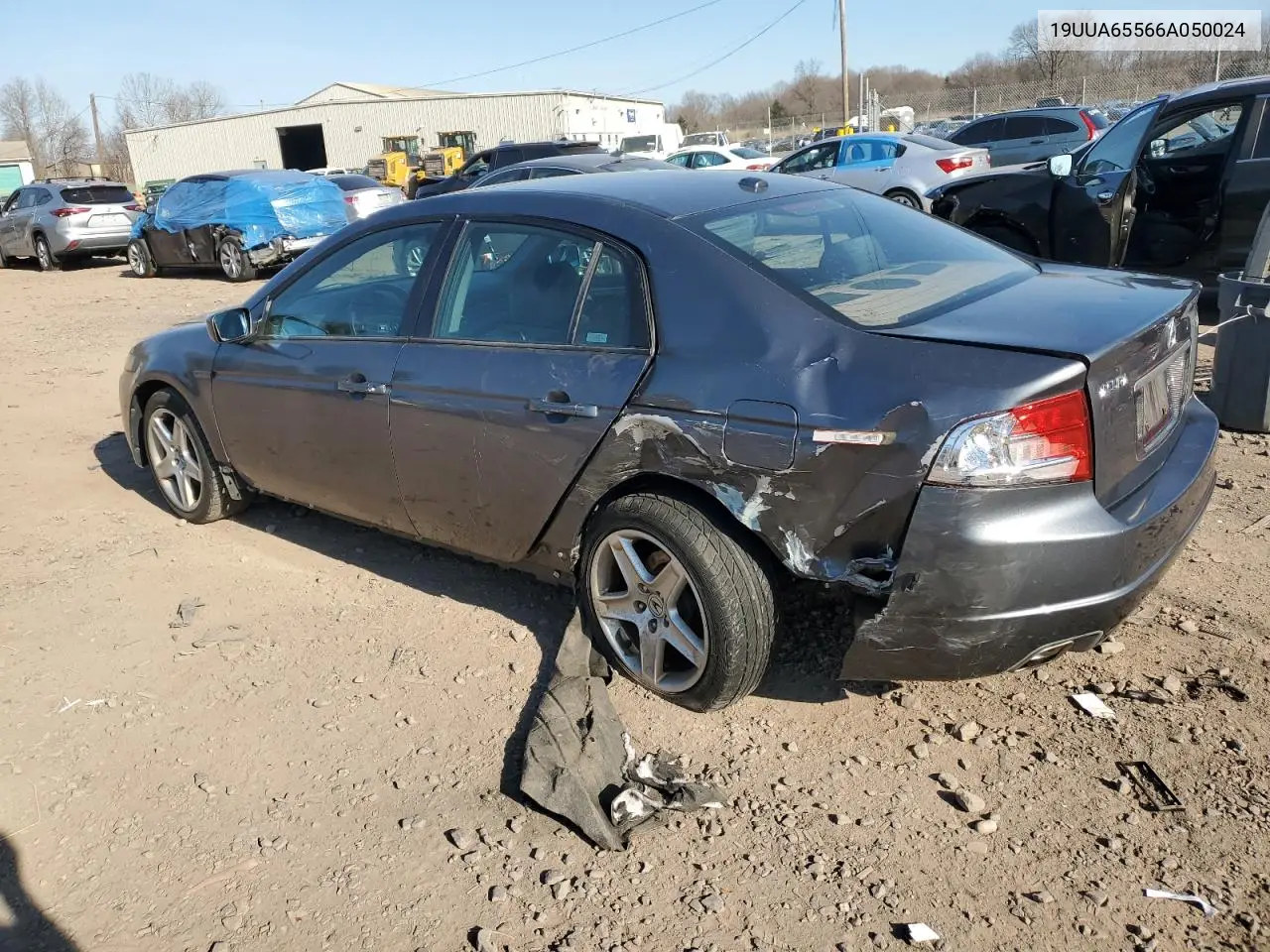 2006 Acura 3.2Tl VIN: 19UUA65566A050024 Lot: 48690165