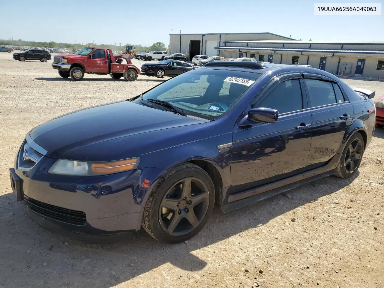 2006 Acura 3.2Tl VIN: 19UUA66256A049063 Lot: 52243185