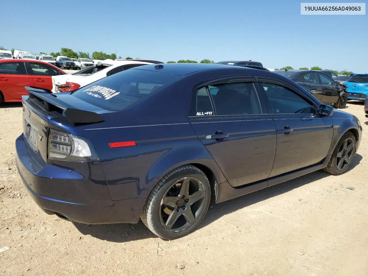 2006 Acura 3.2Tl VIN: 19UUA66256A049063 Lot: 52243185