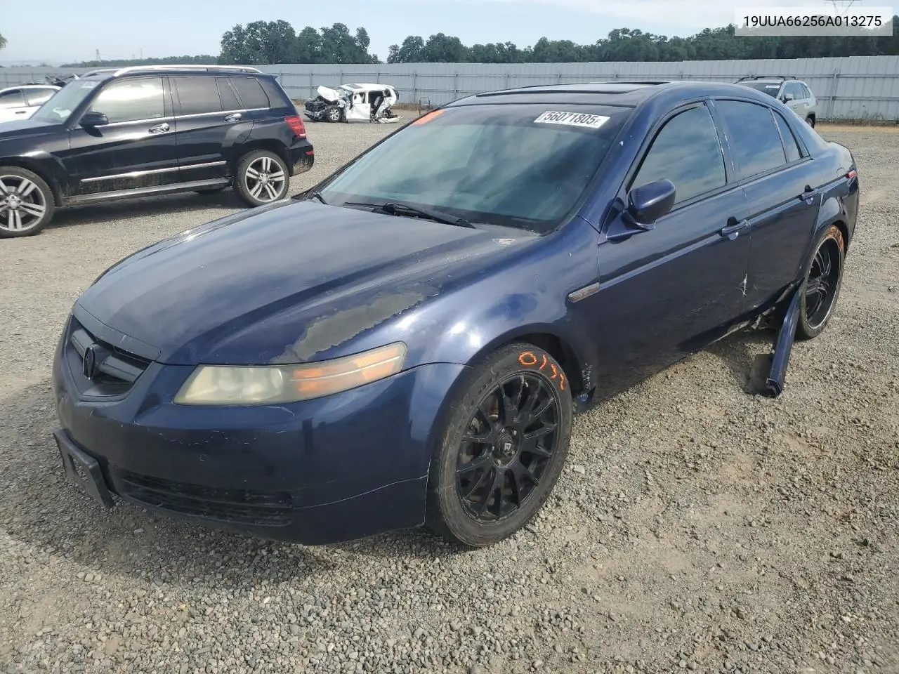 2006 Acura 3.2Tl VIN: 19UUA66256A013275 Lot: 56071805