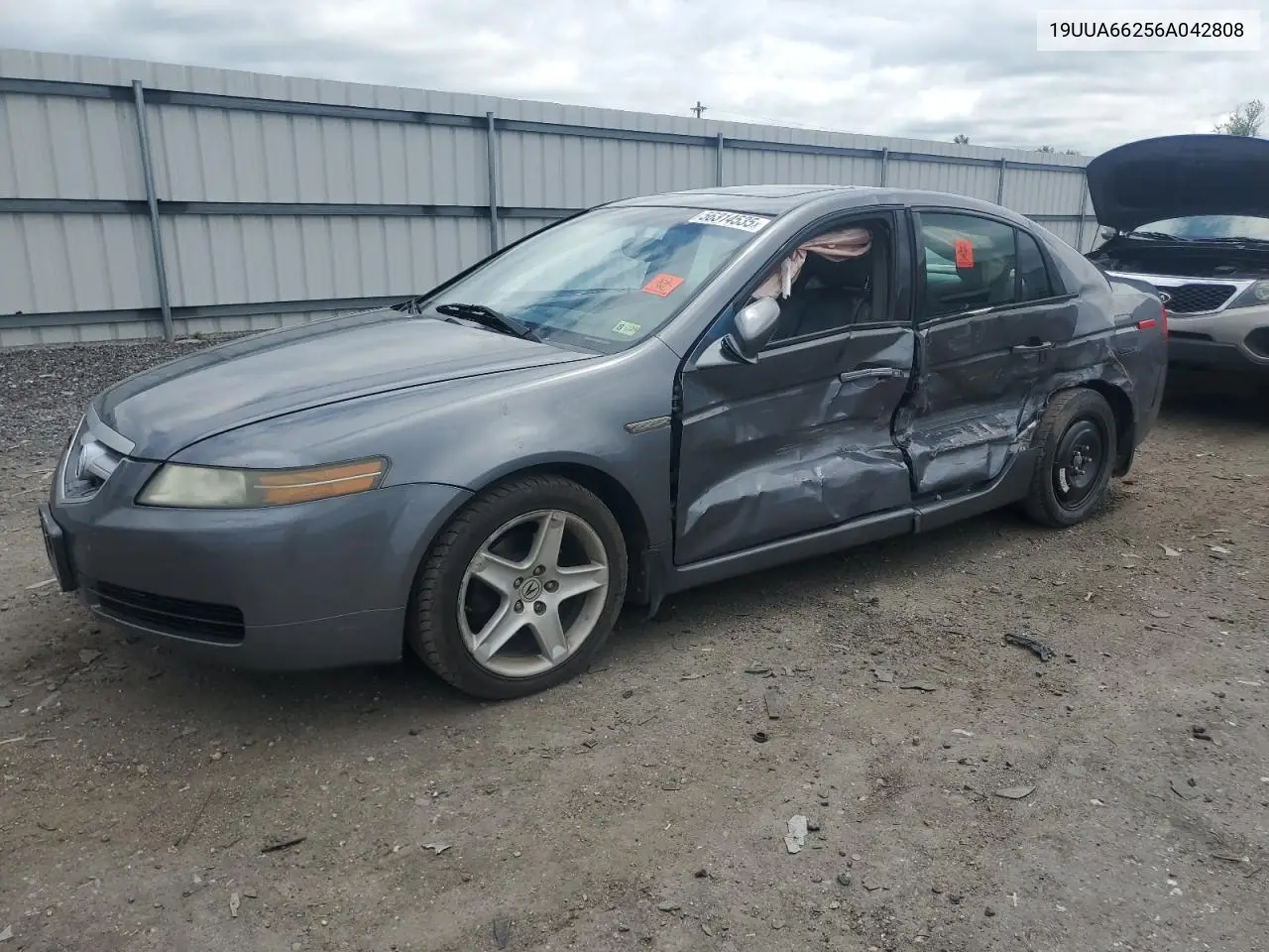 2006 Acura 3.2Tl VIN: 19UUA66256A042808 Lot: 56314535