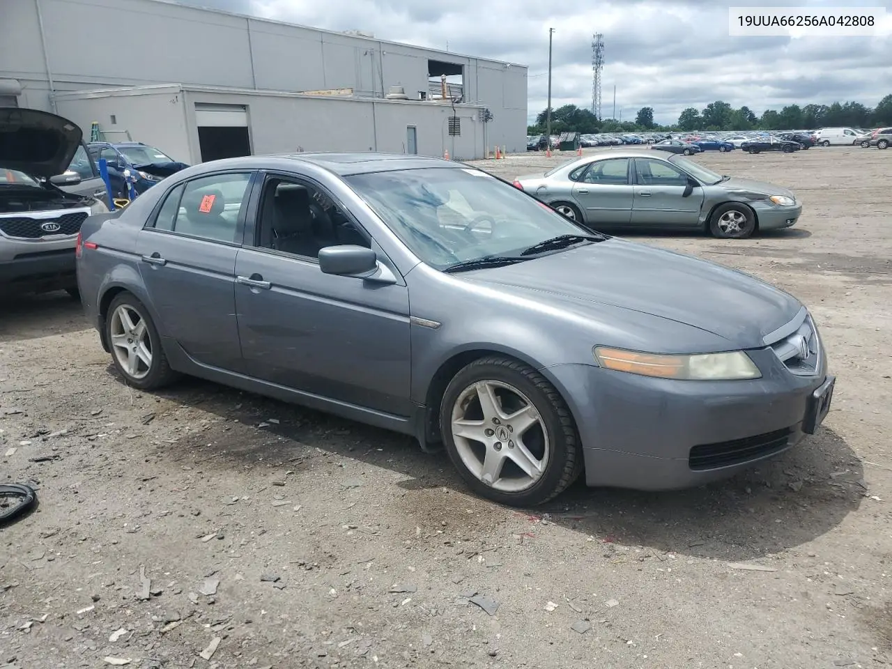 2006 Acura 3.2Tl VIN: 19UUA66256A042808 Lot: 56314535