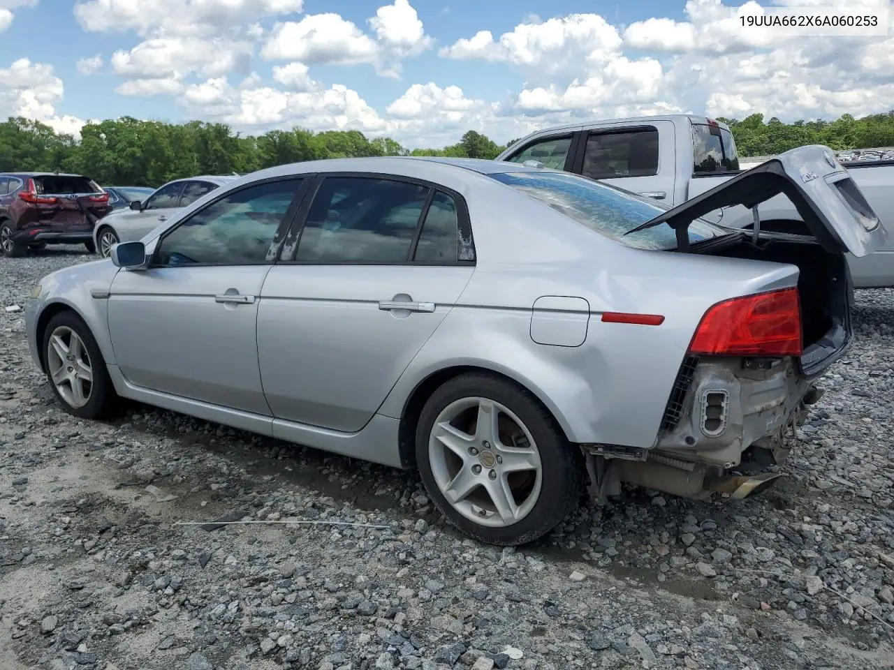 2006 Acura 3.2Tl VIN: 19UUA662X6A060253 Lot: 56379715