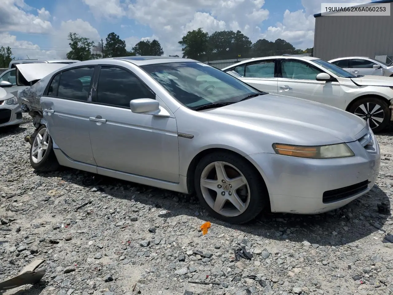 2006 Acura 3.2Tl VIN: 19UUA662X6A060253 Lot: 56379715