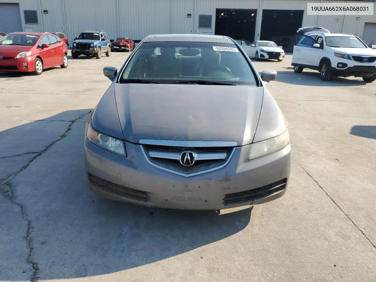 2006 Acura 3.2Tl VIN: 19UUA662X6A068031 Lot: 62094285